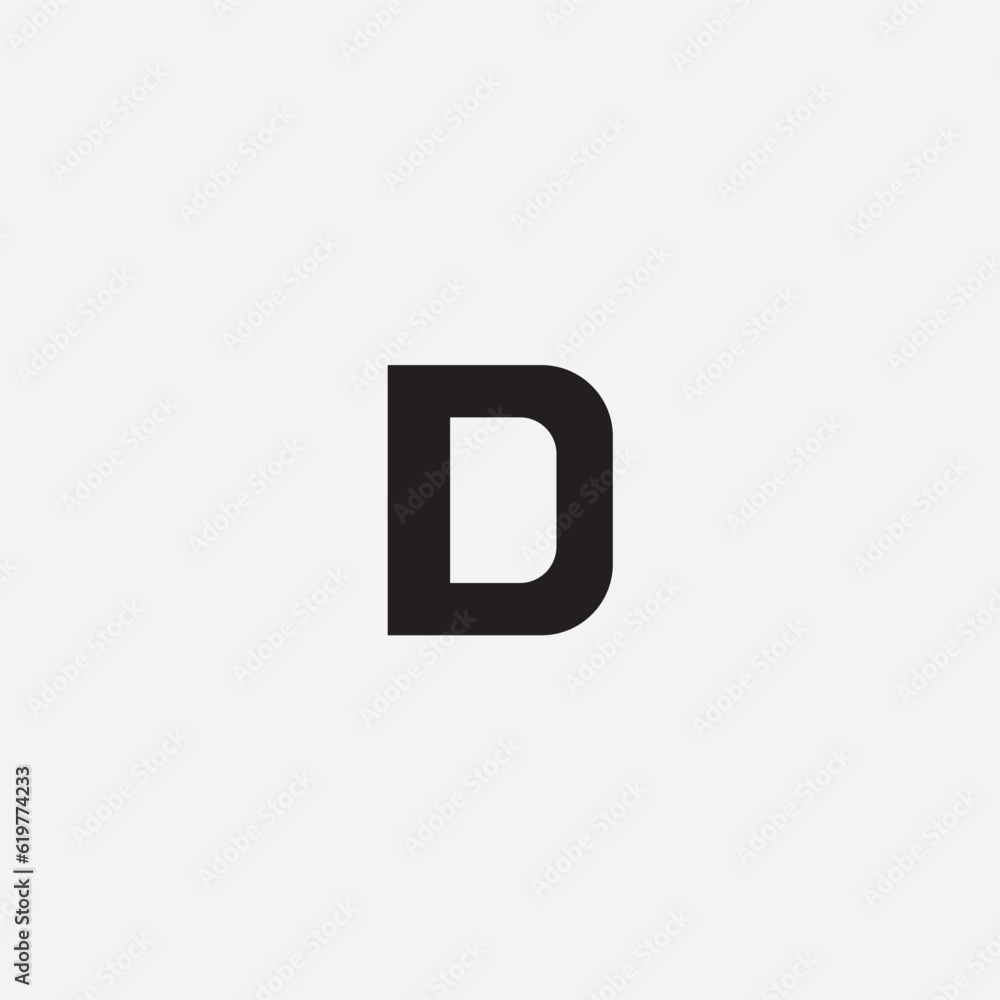 Font letter logo design with background. Font letter logo design with background.