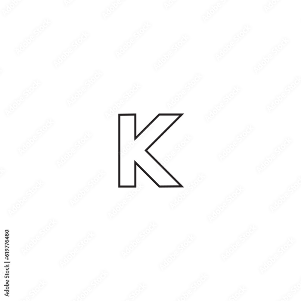 Font letter logo design with background. Font letter logo design with background.