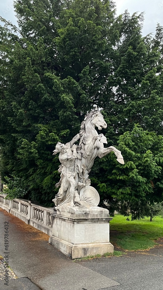 statue in the park statue in the park