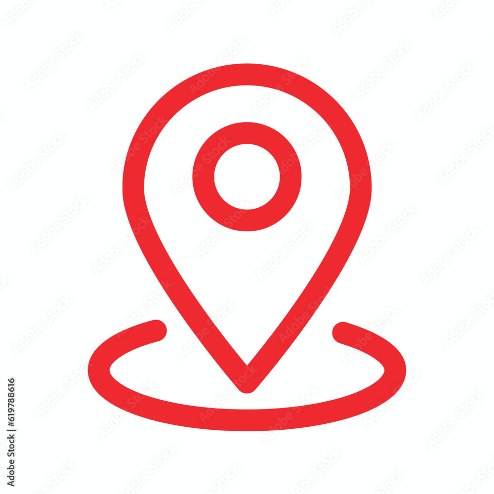 Map pin icon vector illustration. stock illustration
Map pin icon vector illustration. stock illustration