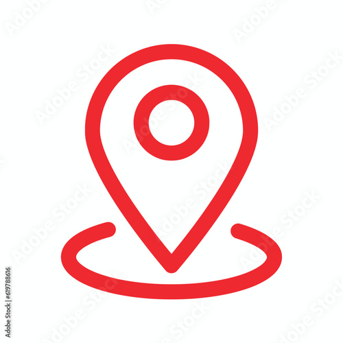 Free Download Map pin icon vector illustration. stock illustration
 - GFXLoad
