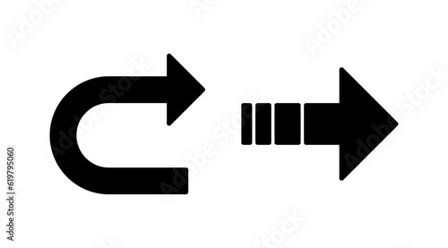 Arrow icon. Arrow symbol. Arrow icon for your web design.