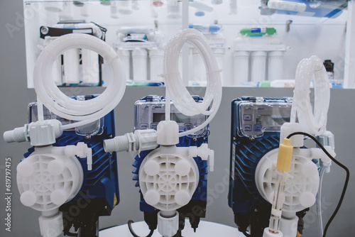 Fotografi Dosing equipment for portioned supply of a given volume of substance