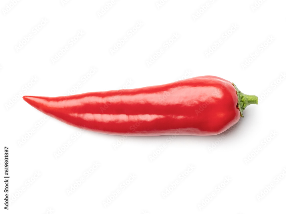 Chili pepper on white Chili pepper on white