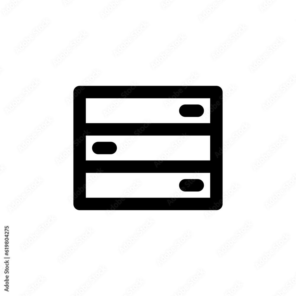 database line icon database line icon