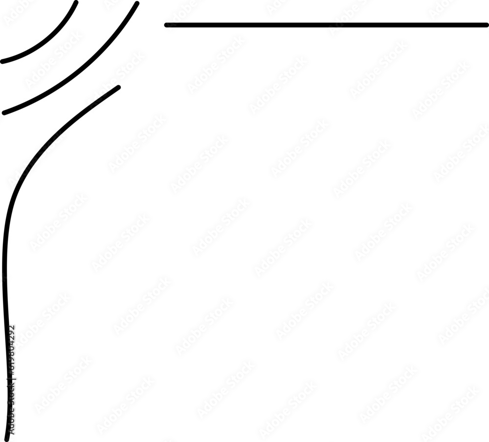 line border corner line border corner