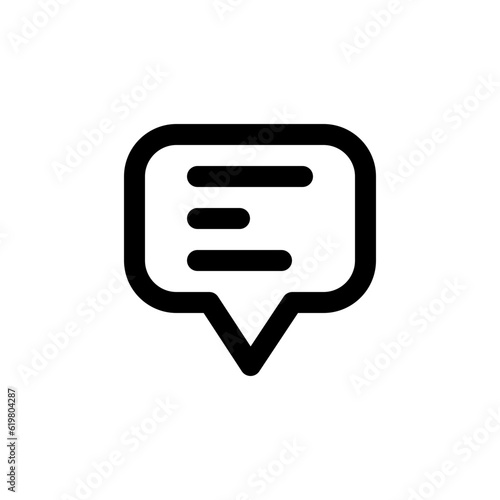 comment line icon