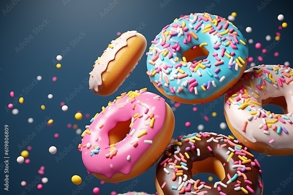 doughnuts with sprinkles doughnuts with sprinkles