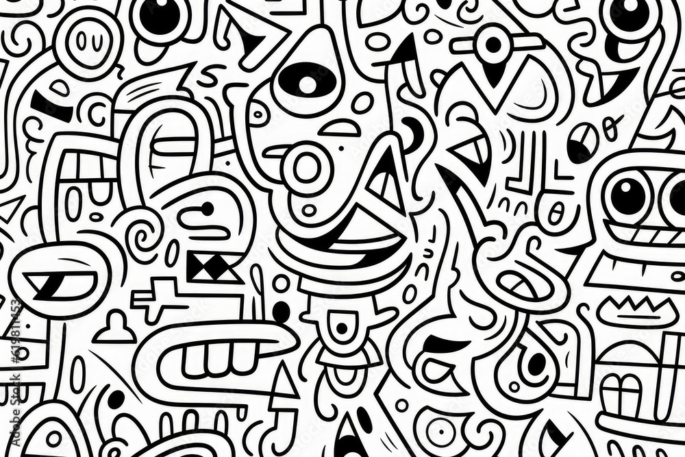 Hidden Face Doodles