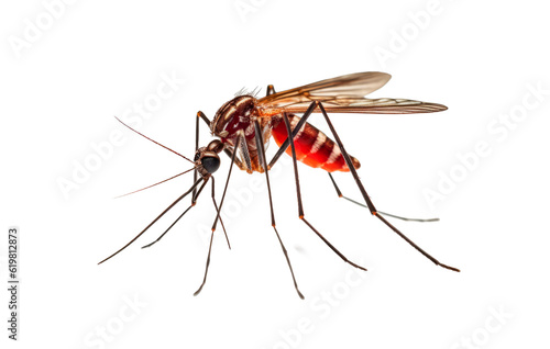 mosquito isolated on transparent background. png file photo