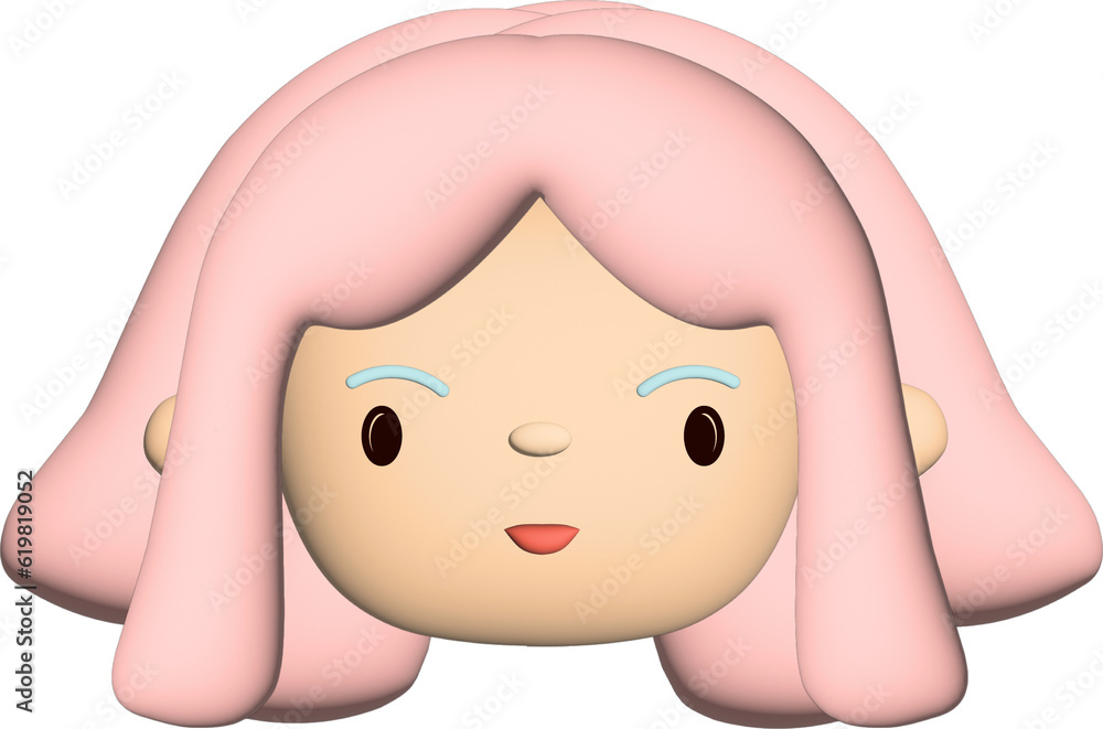 Cute girl illustration Cute girl illustration
