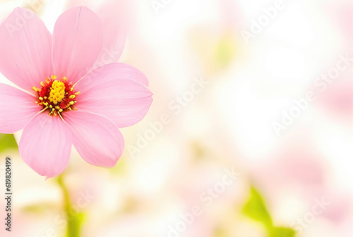 Pink festive flower