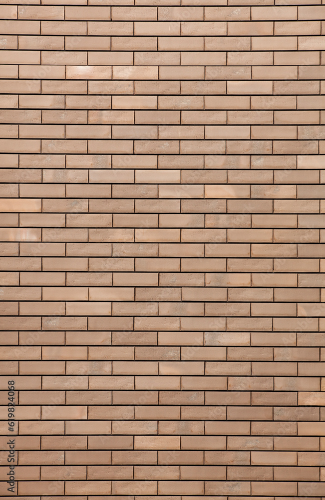 Red brick wall. Brick wall texture. Home or office design backdrop.