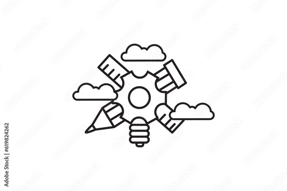 design idea icon concept vector design idea icon concept vector