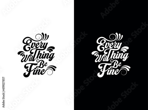  Typography T Shirts and Merchandise Design Template.