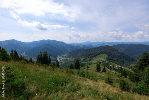 Fototapeta Naklejka Na Ścianę i Meble -  Carpathian mountains in the summer