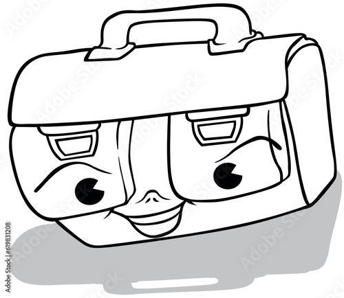 Drawing of an Old School Br...