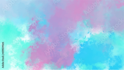 Blue watercolor background for textures backgrounds and web banners design