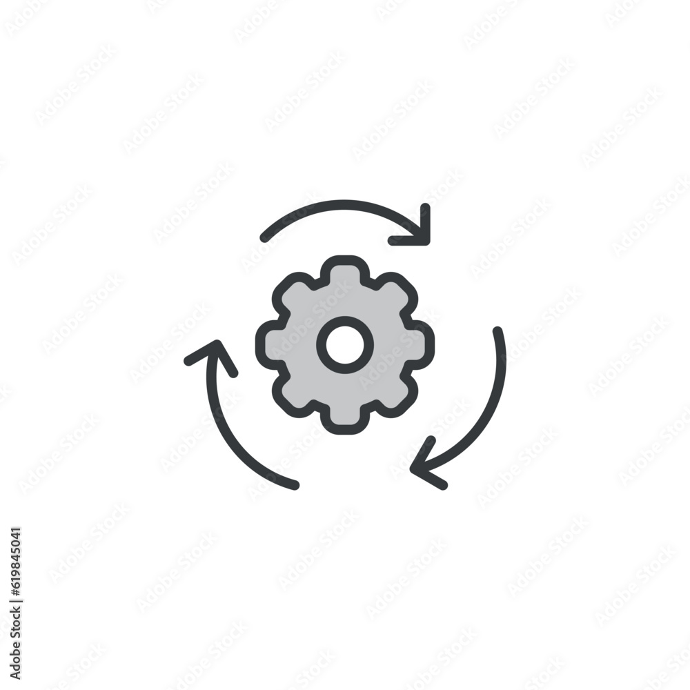 Processor icon design with white background stock illustration Processor icon design with white background stock illustration