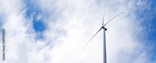Wind Turbines Windmill Energy Farm. windmill wind turbines in field. Wind turbines power generator electric. © kanpisut