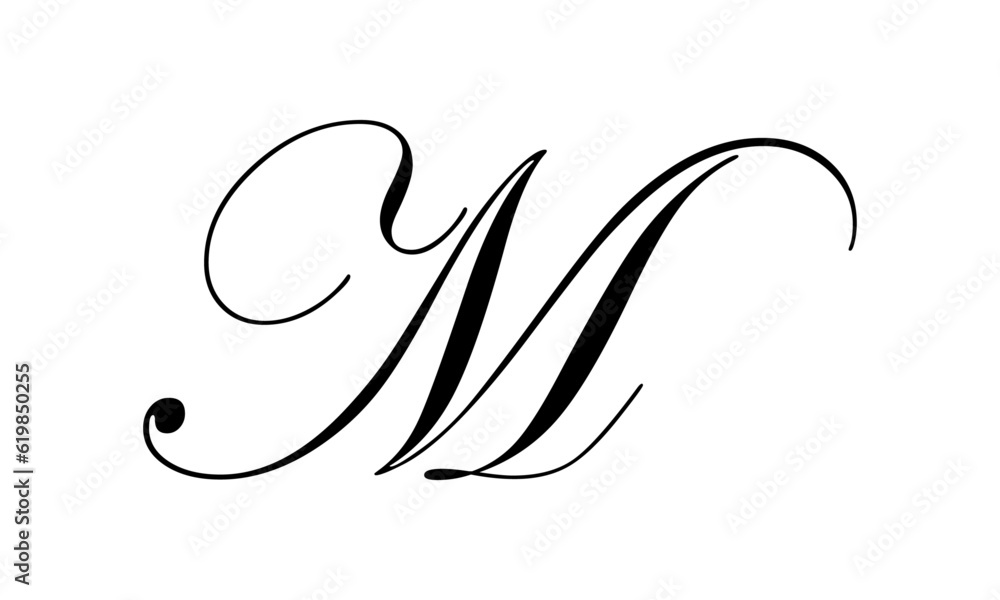 Fototapeta premium Letter M logo icon design
