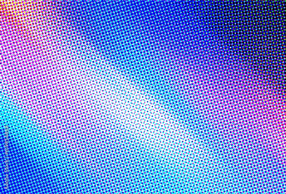 Fototapeta premium Abstract Color Halftone Background, For Digital Print, Banner, Wallpaper