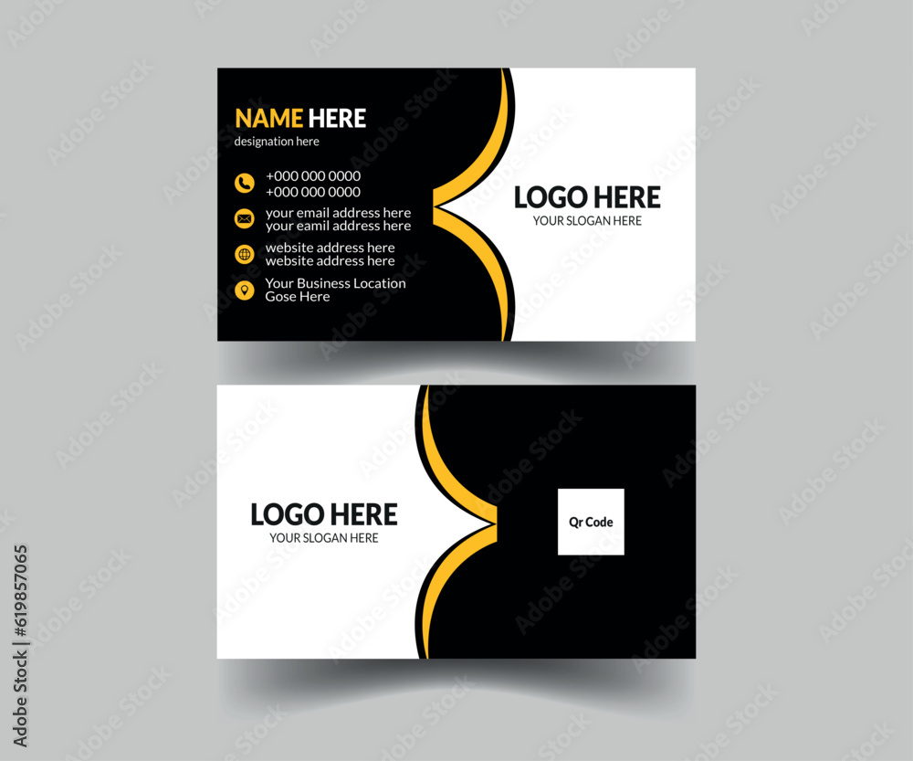 corporate modern Business Card Creative template vector design corporate modern Business Card Creative template vector design