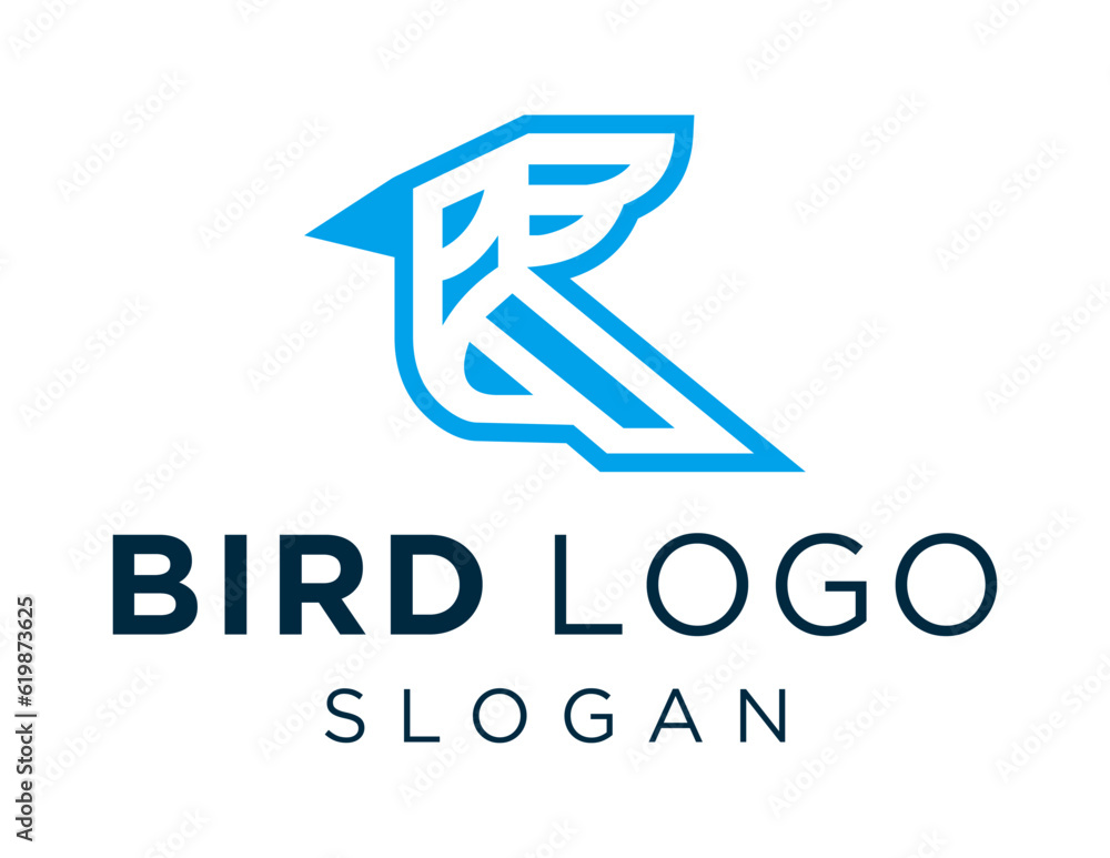 Logo about Bird on a white background. created using the CorelDraw application. Logo about Bird on a white background. created using the CorelDraw application.