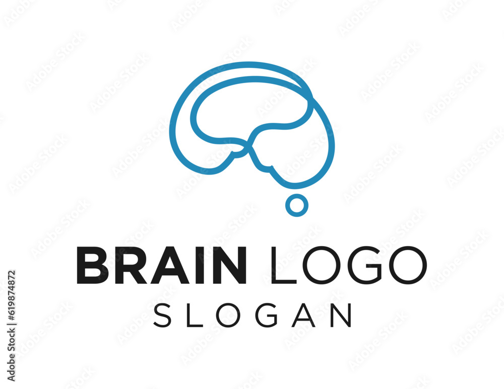Logo about Brain on a white background. created using the CorelDraw application. Logo about Brain on a white background. created using the CorelDraw application.