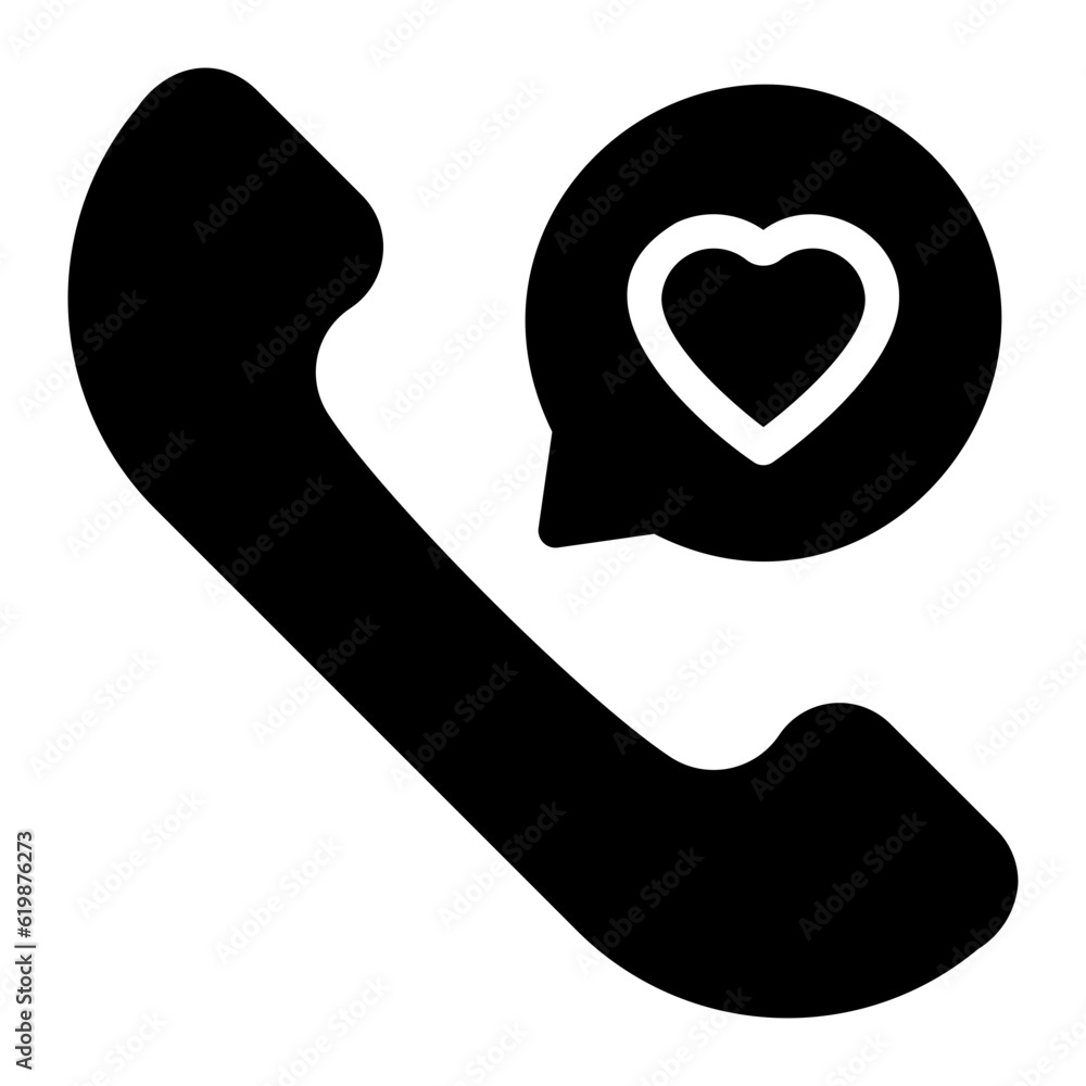 phone call glyph icon phone call glyph icon