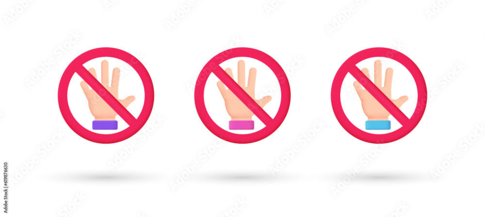 3d editable illustration interrupt icon purple, pink and blue, 3d, vector, suitable for web illustrations, hero pages, landing pages. 3d business icon vector. 3d editable illustration interrupt icon purple, pink and blue, 3d, vector, suitable for web illustrations, hero pages, landing pages. 3d business icon vector.
