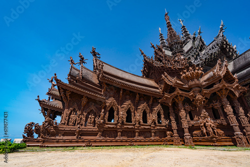 Sanctuary of Truth temple Pattaya © petrrgoskov