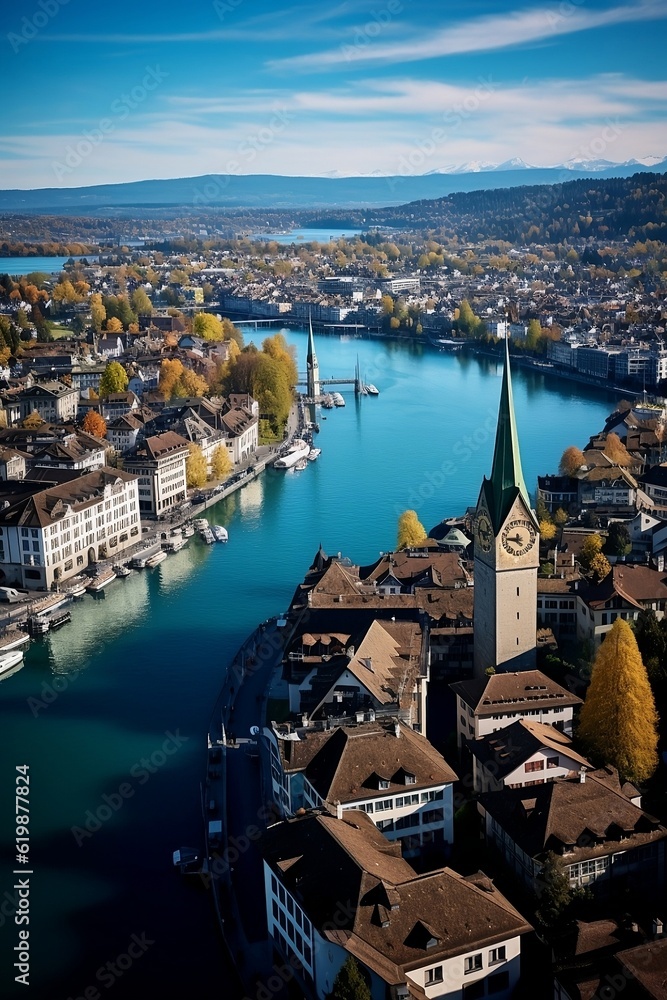 glorious-sunlit-zurich-lake-zurich-old-town-and-the-magnificent