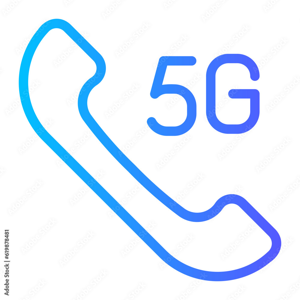 5g gradient icon 5g gradient icon