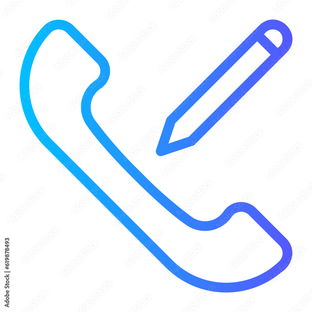 phone call gradient icon phone call gradient icon