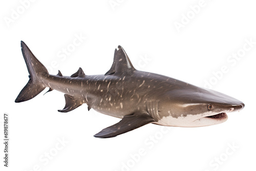 shark on transparent background (PNG). Generative AI. © Tor Gilje