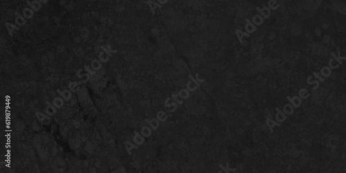 Dark grunge textured black concrete wall background, black horror wall background, dark slate background toned classic black color, old textured background. Black wall texture pattern rough background © MdLothfor