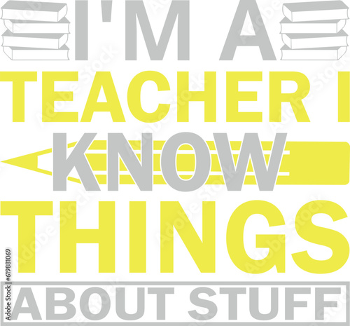 Teacher T-shirt Design