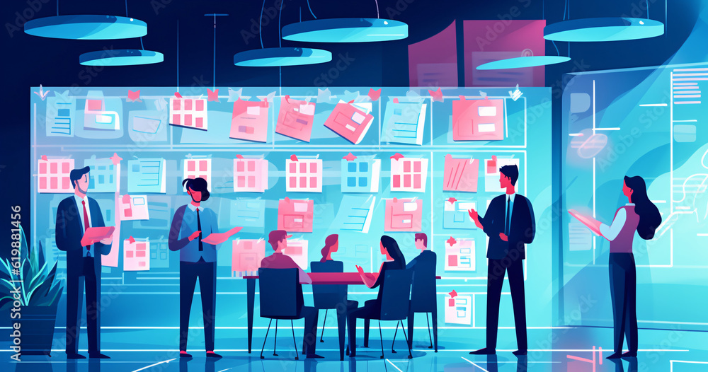 business people in a room business people in a room