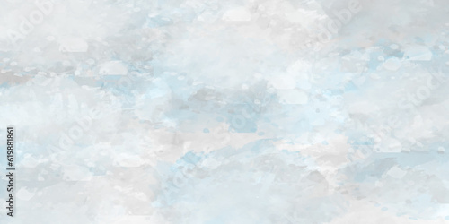 Light blue watercolor background. Abstract blue-sky background with cloud. Soft sky-blue Classic hand-painted aquarelle watercolor background. © Ahmad Araf