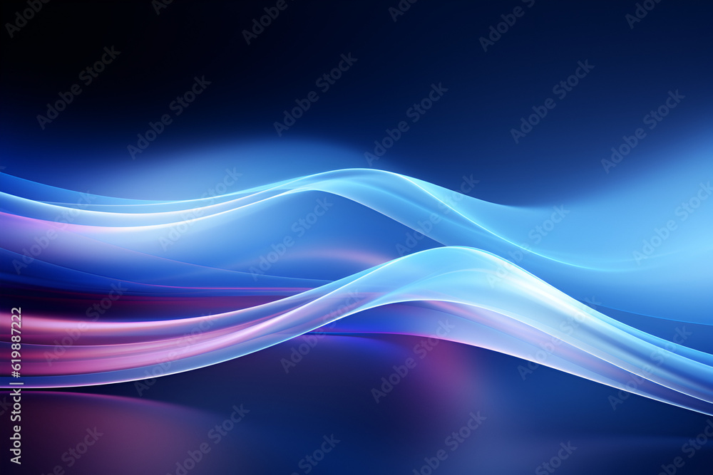 abstract blue wave background abstract blue wave background