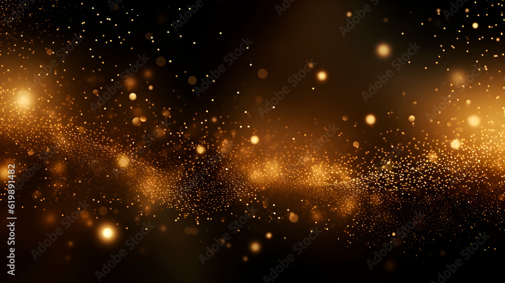 Abstract luxury gold background with gold particles. glitter vintage lights background. Abstract luxury gold background with gold particles. glitter vintage lights background.