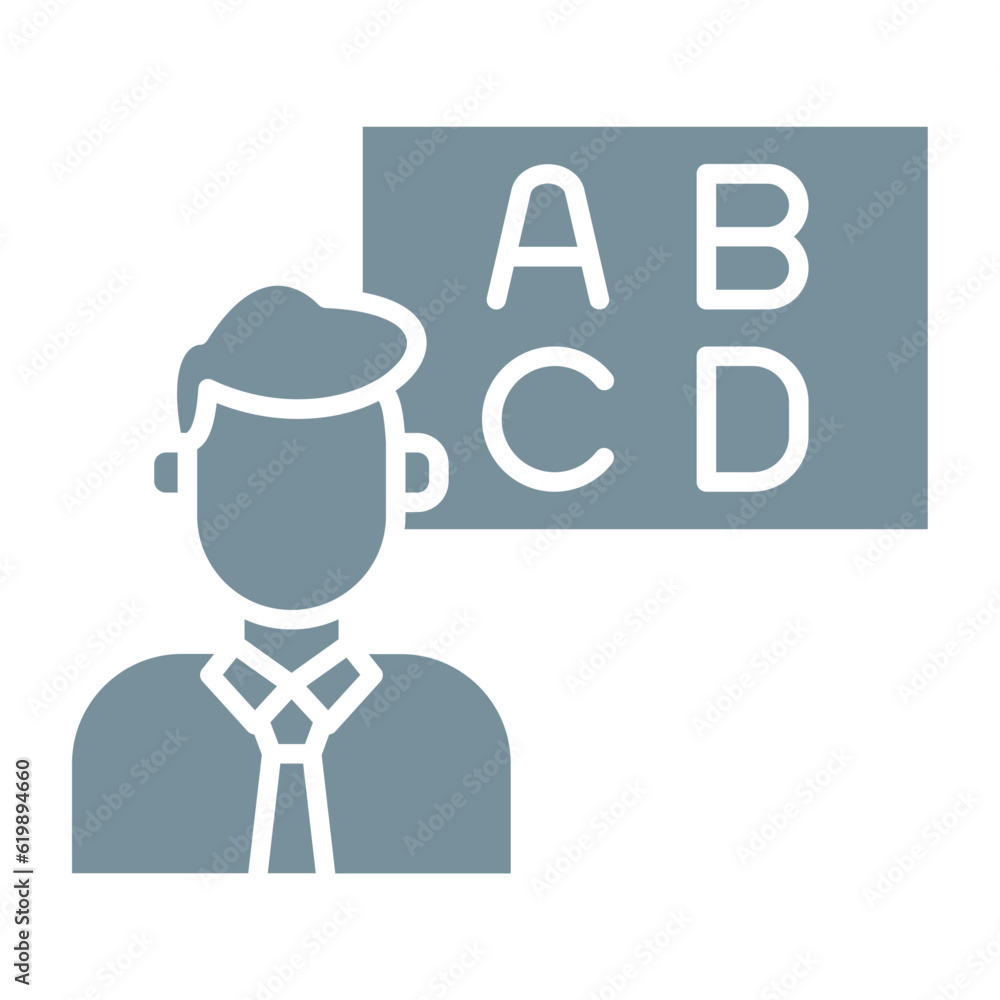Obraz premium Educator Icon