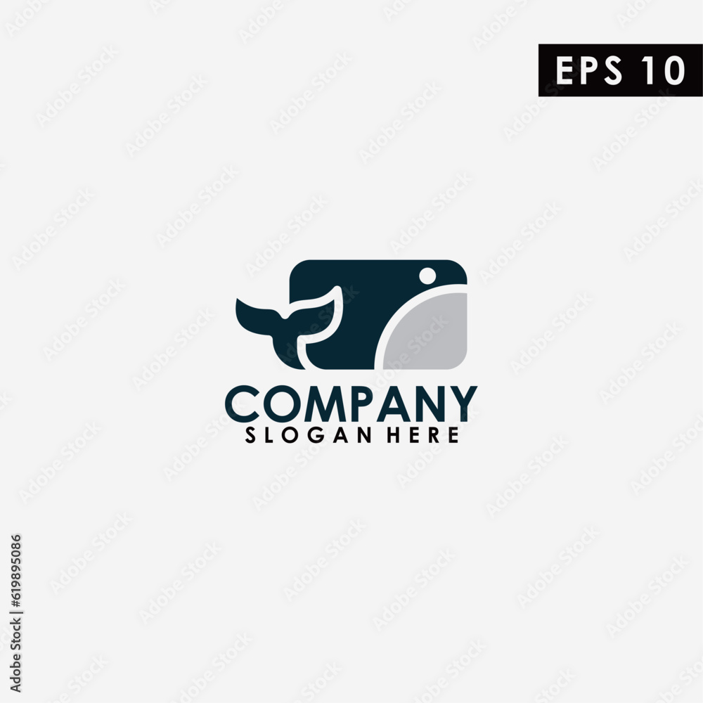 Fish Logo Design Modern Vector Template. Fish Logo. Vector Illustration Fish Logo Design Modern Vector Template. Fish Logo. Vector Illustration