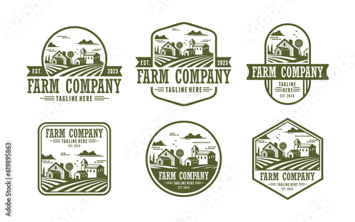 vector, farm, illustration, design, symbol, organic, logo, nature, food, natural, fresh, sign, agriculture, vintage, badge, emblem, graphic, icon, healthy, field, product, label, template, farming