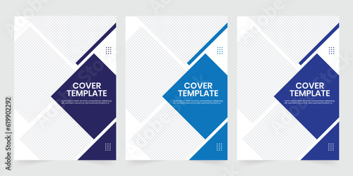 Corporate flier and annual report a4 best cover page template, minimalist flyer and booklet vector clean graphic, modern simple cover style background