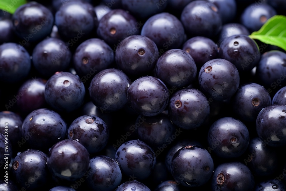 Acai berries as texture. Generative AI. Acai berries as texture. Generative AI.