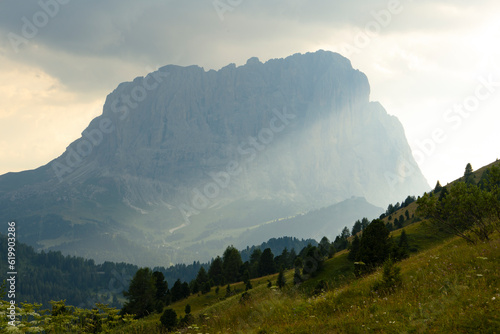 Dolomitas en los Alpes italianos