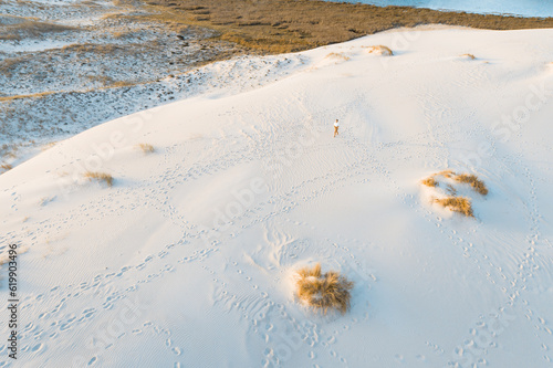 Desierto de arena blanca