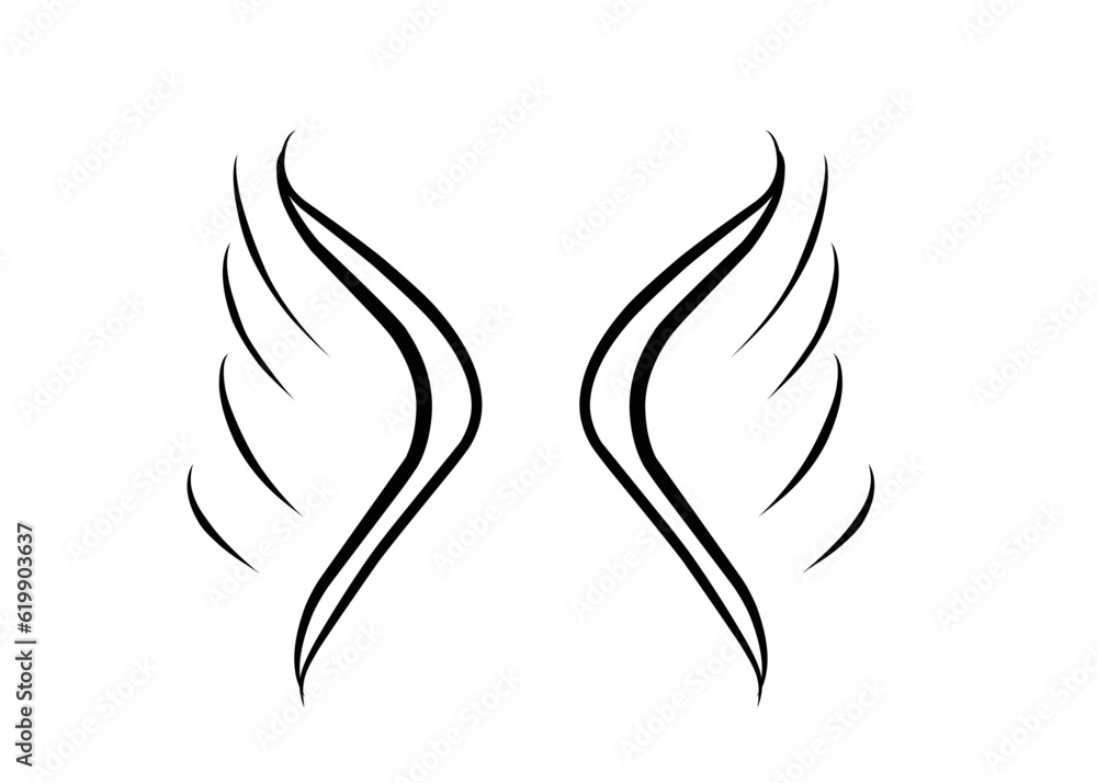 Doodle Angel Wings Doodle Angel Wings